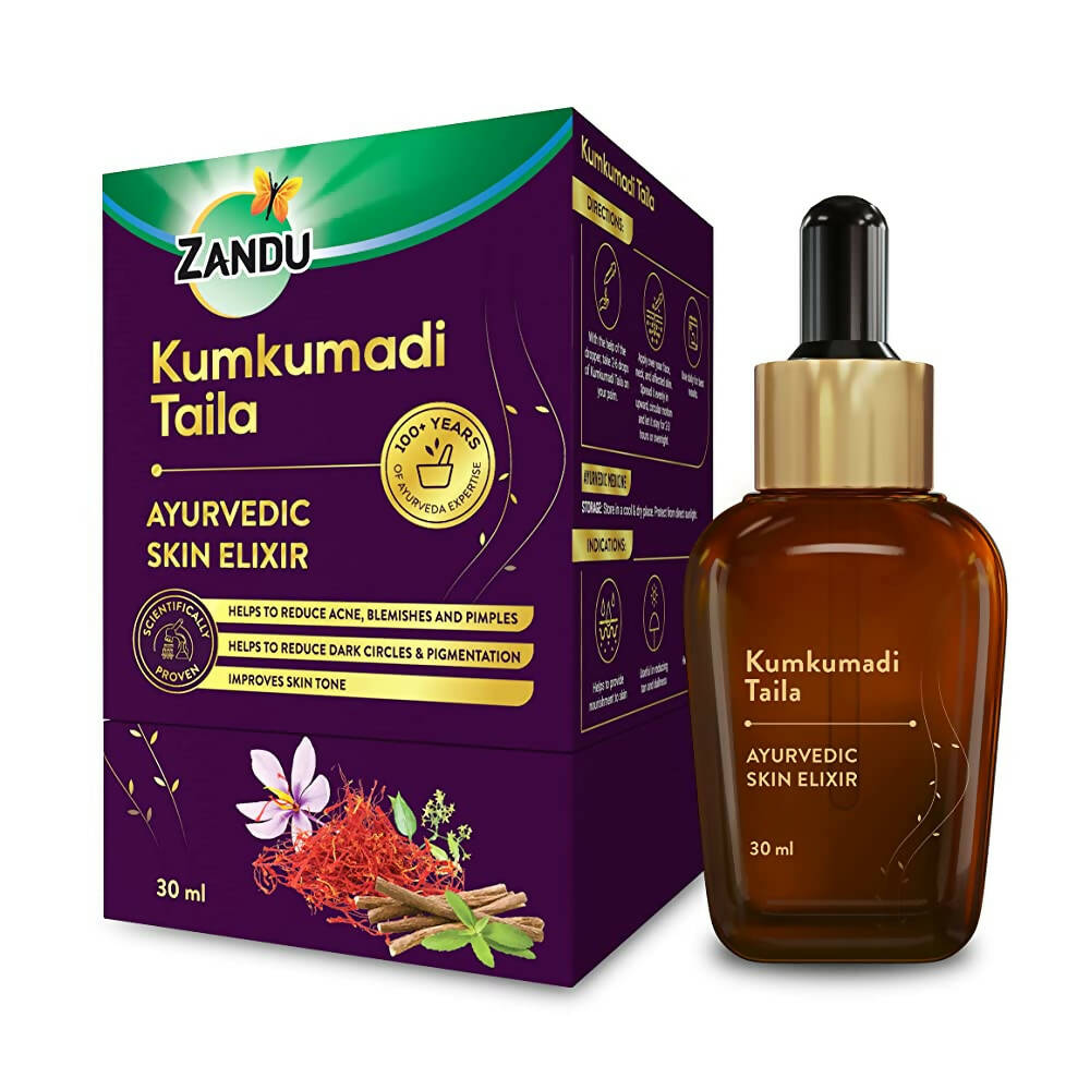 Zandu Kumkumadi Taila - safuroncart