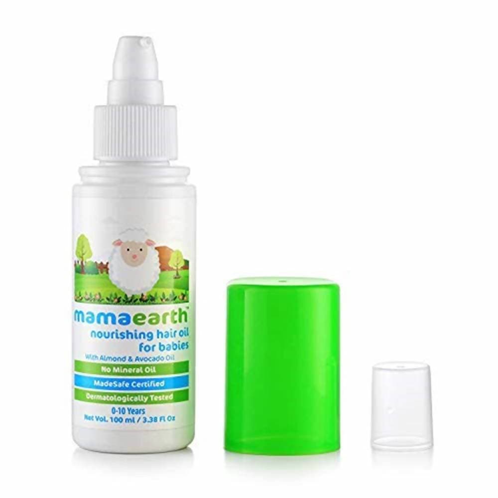 Mamaearth Nourishing Hair Oil For Babies For Repairs Dry Scalp & Stimulates New Hair Growth Mamaearth Nourishing Hair Oil For Babies For Repairs Dry Scalp & Stimulates New Hair Growth