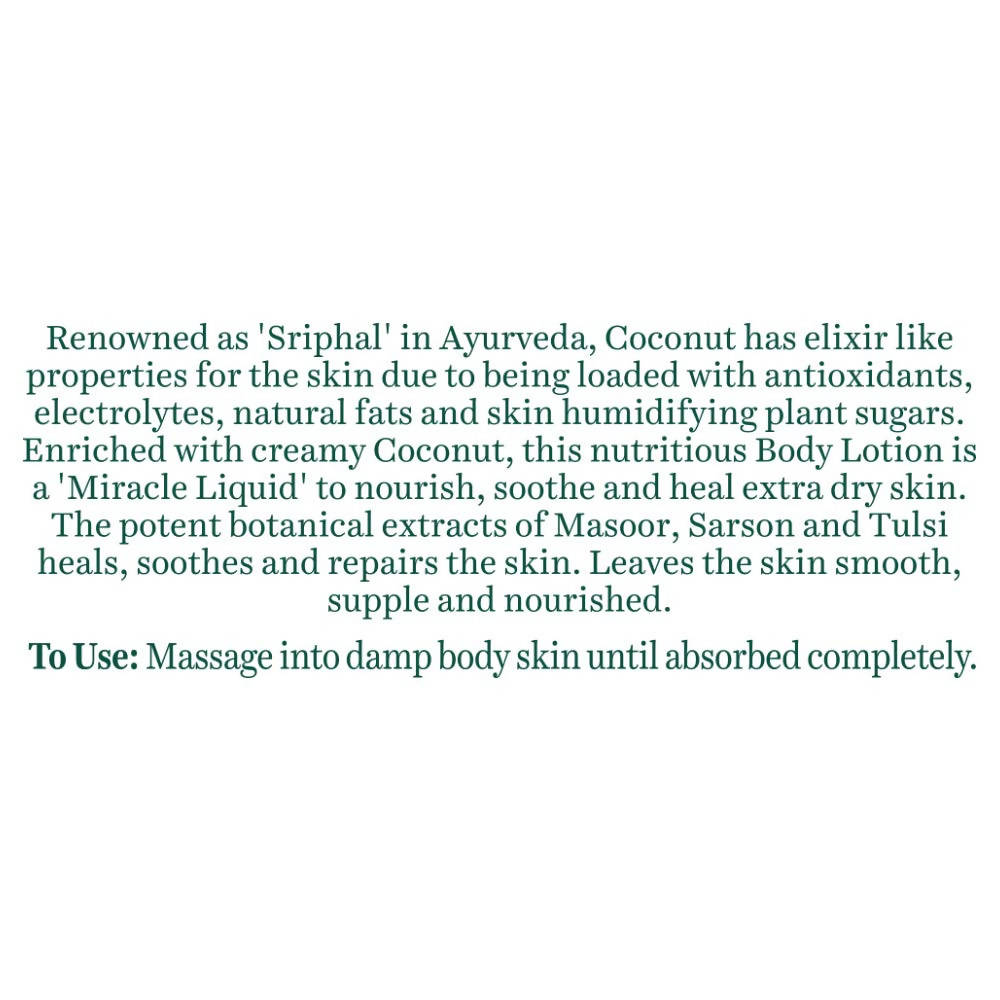 Biotique Bio Creamy Coconut Ultra Rich Body Lotion Biotique Bio Creamy Coconut Ultra Rich Body Lotion