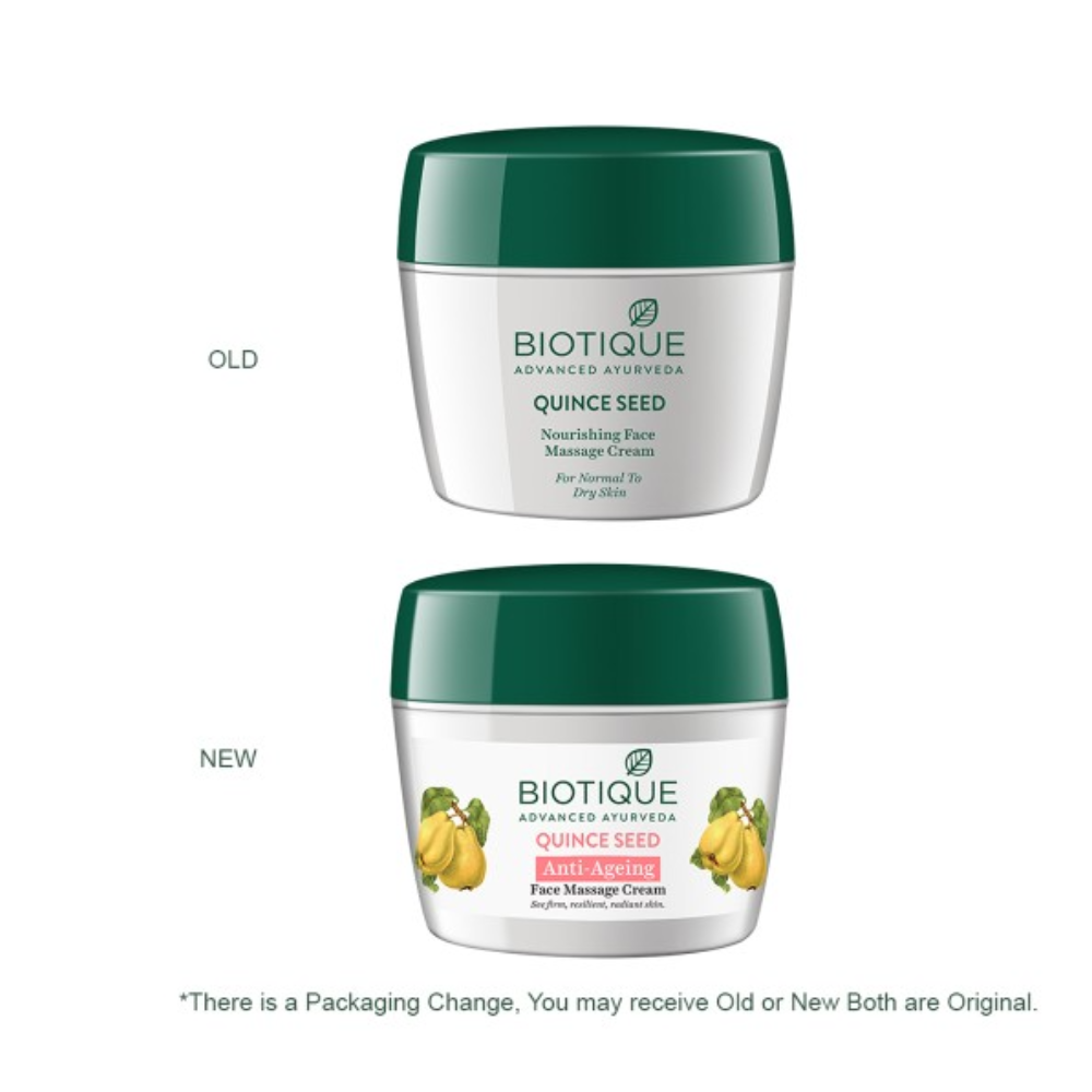 Biotique Advanced Ayurveda Quince Seed Anti-Ageing Face Massage Cream Biotique Advanced Ayurveda Quince Seed Anti-Ageing Face Massage Cream