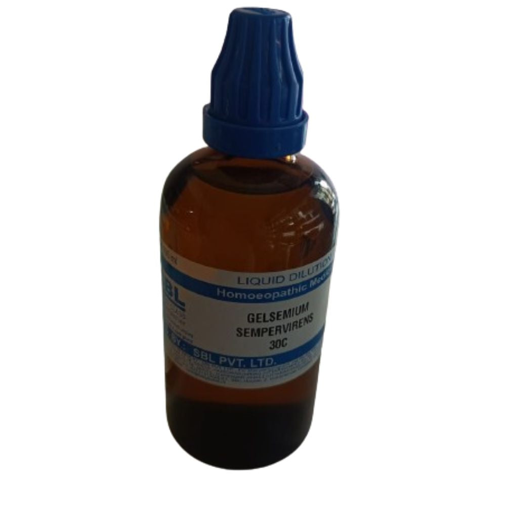 SBL Homeopathy Gelsemium Sempervirens Dilution - Safuron SBL Homeopathy Gelsemium Sempervirens Dilution - Safuron