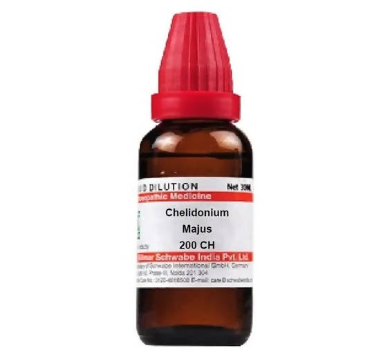 Dr. Willmar Schwabe India Chelidonium Majus Dilution 200 ch Dr. Willmar Schwabe India Chelidonium Majus Dilution 200 ch