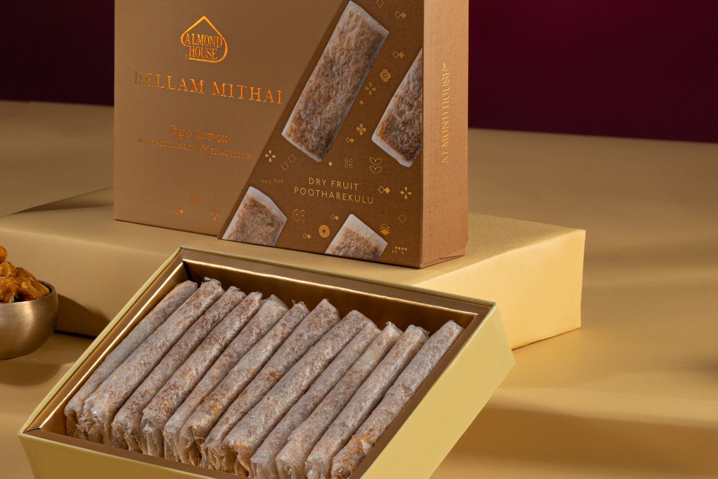 Almond House Bellam Dryfruit Poothrekulu (MAP) - Safuron