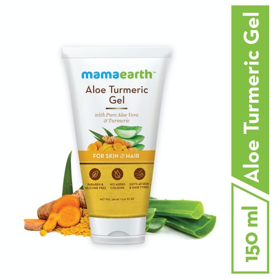 Mamaearth Aloe Turmeric Gel For Skin & Hair Mamaearth Aloe Turmeric Gel For Skin & Hair