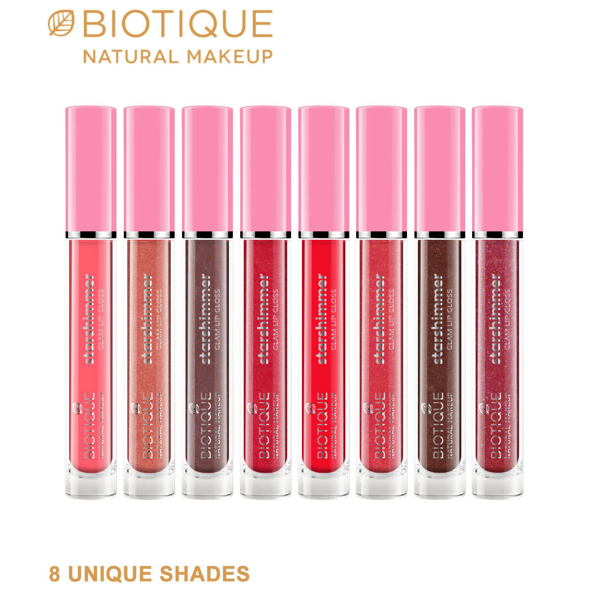 Biotique Starshimmer Glam Lip Gloss - Just Kissed-PI31 Biotique Starshimmer Glam Lip Gloss - Just Kissed-PI31