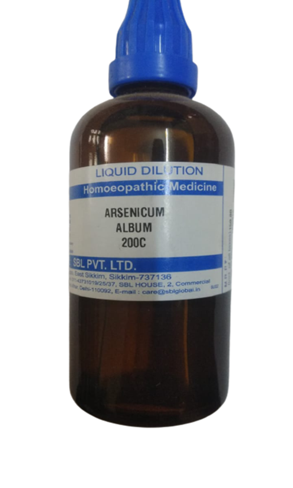 Arsenicum Album Dilution 200C Arsenicum Album Dilution 200C