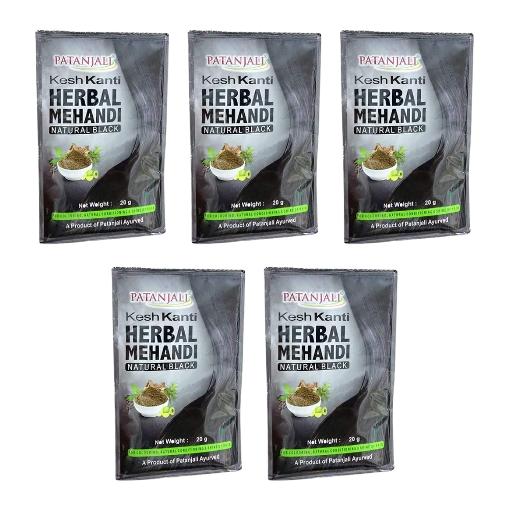 Patanjali Kesh Kanti Herbal Mehndi (Natural Black) - safuroncart Patanjali Kesh Kanti Herbal Mehndi (Natural Black) - safuroncart