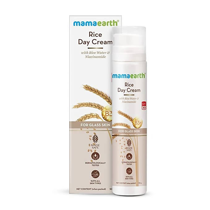 Mamaearth Rice Day Cream With Rice Water & Niacinamide Mamaearth Rice Day Cream With Rice Water & Niacinamide