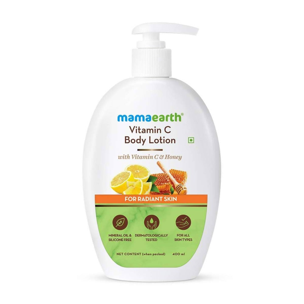 Mamaearth Vitamin C Body Lotion For Radiant Skin Mamaearth Vitamin C Body Lotion For Radiant Skin