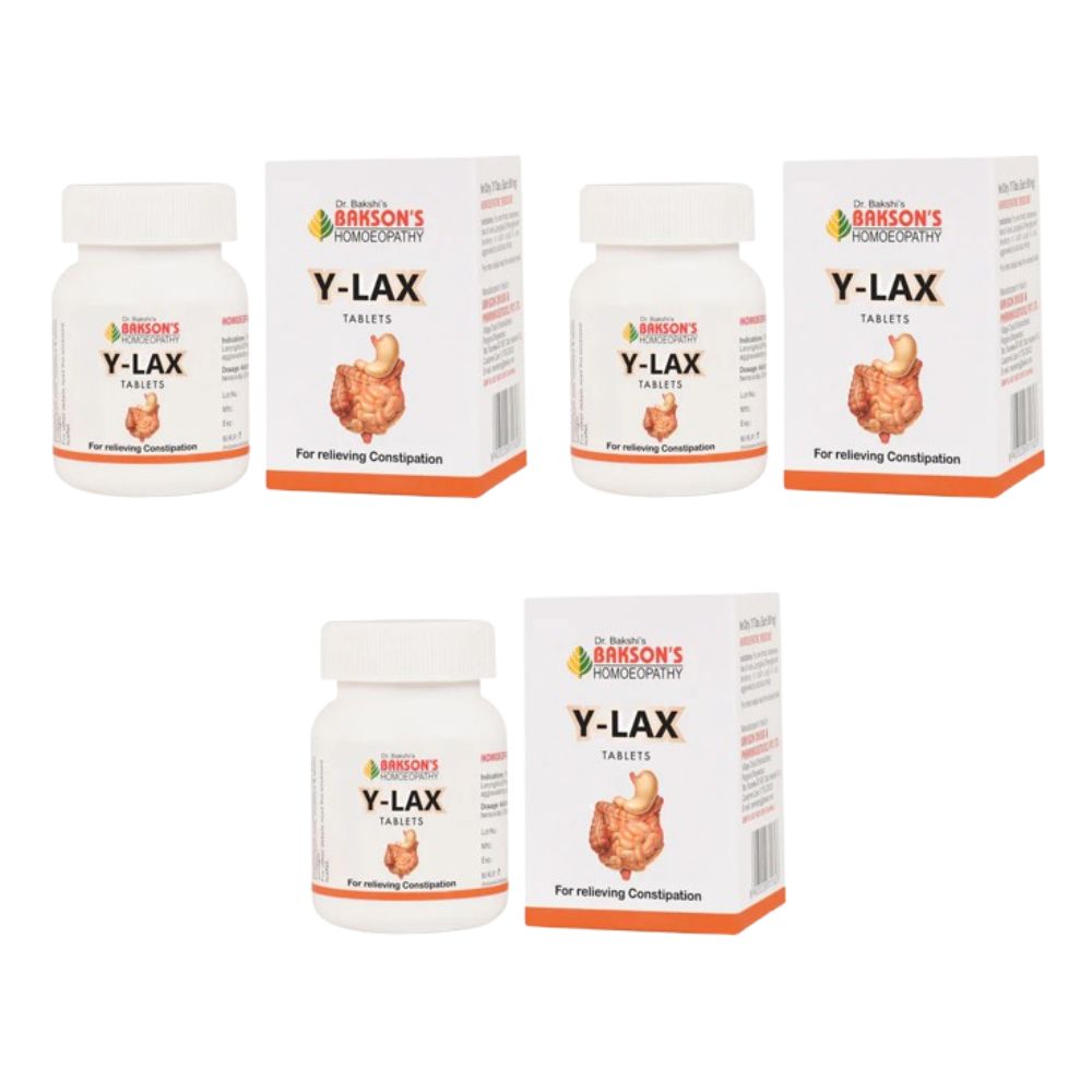 Bakson's Homeopathy Y-Lax Tablet - Safuron Naturals Bakson's Homeopathy Y-Lax Tablet - Safuron Naturals