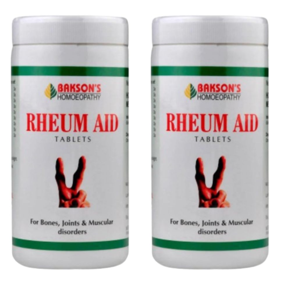 Bakson's Rheum Aid Tablet - Safuron Naturals Bakson's Rheum Aid Tablet - Safuron Naturals