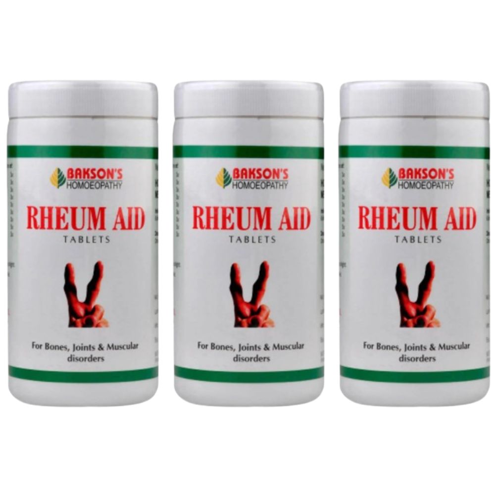 Bakson's Rheum Aid Tablet - Safuron Naturals Bakson's Rheum Aid Tablet - Safuron Naturals