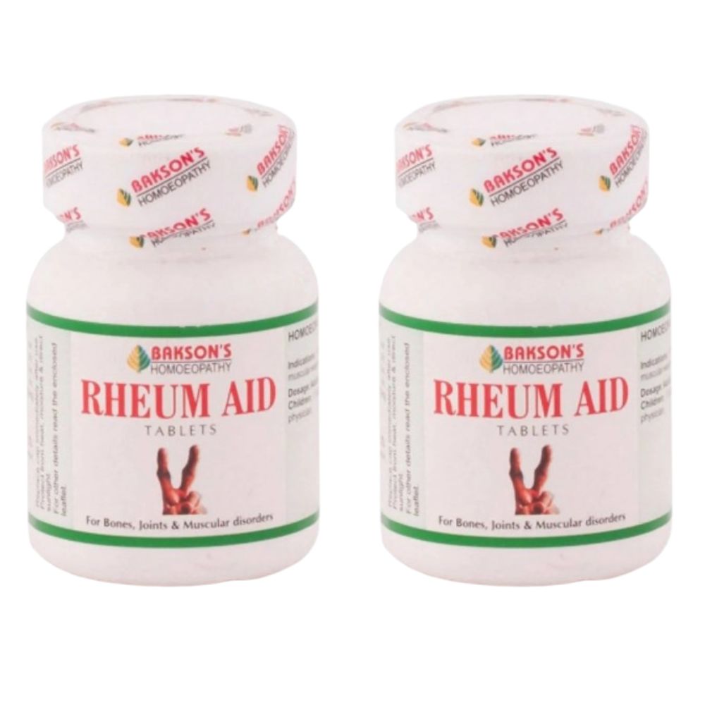 Bakson's Rheum Aid Tablet - Safuron Naturals Bakson's Rheum Aid Tablet - Safuron Naturals
