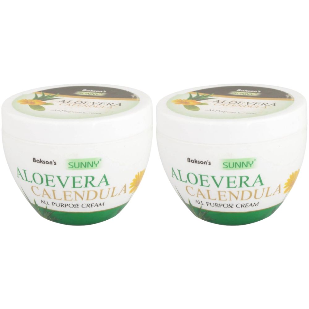 Bakson's Sunny Aloe Vera Calendula Cream - Safuron Naturals Bakson's Sunny Aloe Vera Calendula Cream - Safuron Naturals