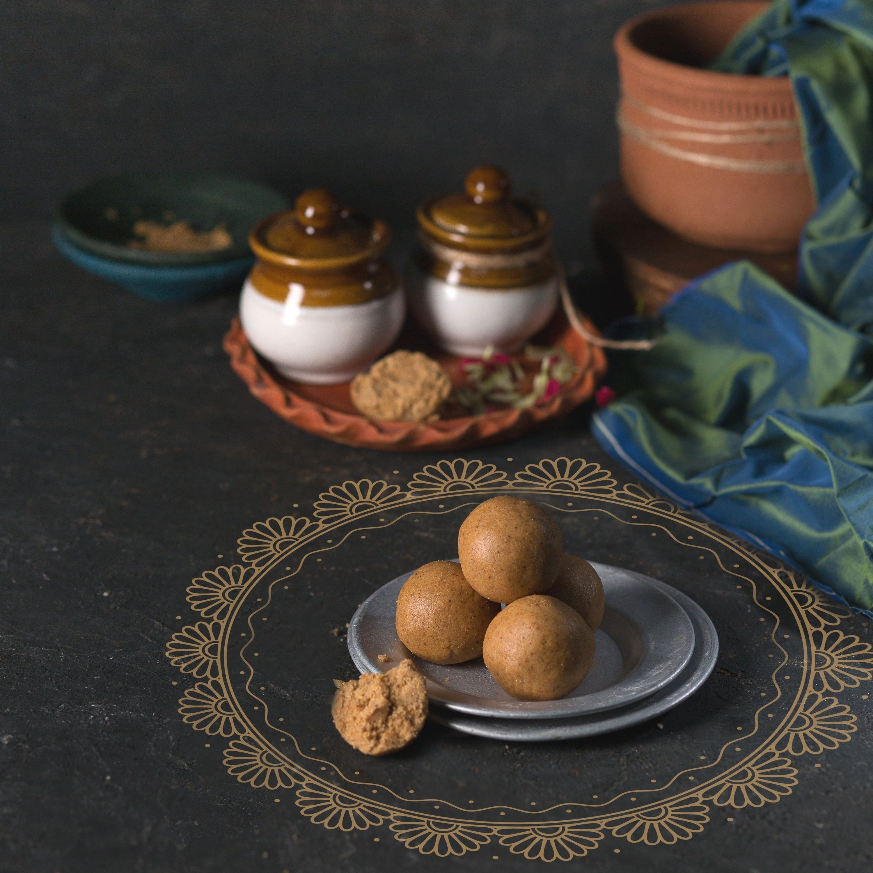 Almond House Bellam Sunni Laddu - Safuron