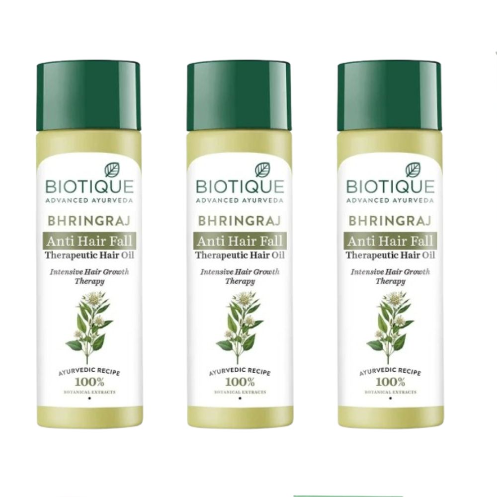 Biotique Bio Bhringraj Fresh Growth Therapeutic Oil For Falling Hair - Safuron Biotique Bio Bhringraj Fresh Growth Therapeutic Oil For Falling Hair - Safuron