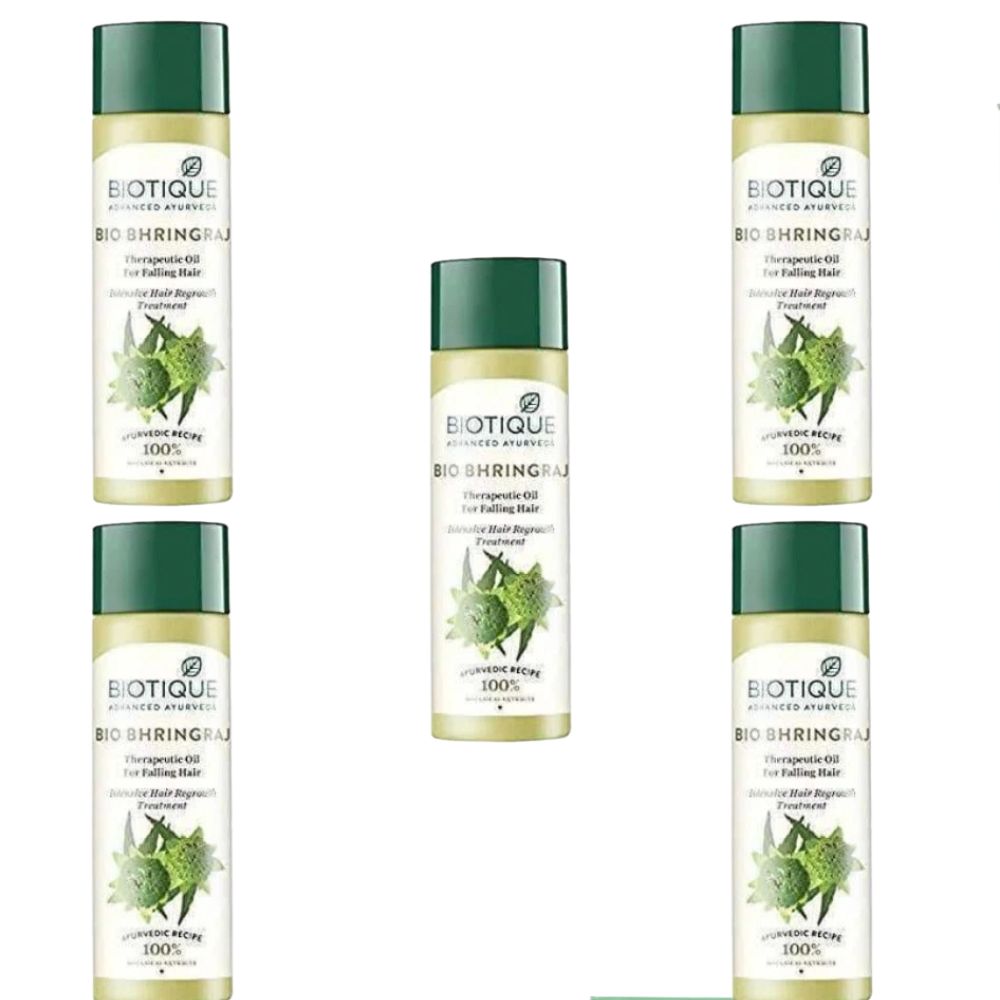 Biotique Bio Bhringraj Fresh Growth Therapeutic Oil For Falling Hair - Safuron Biotique Bio Bhringraj Fresh Growth Therapeutic Oil For Falling Hair - Safuron