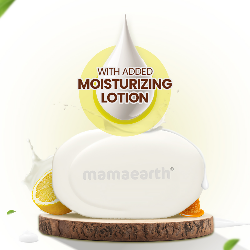 Mamaearth Vitamin C Moisturizing Lotion Soap (Buy 3 Get 1 Free) Mamaearth Vitamin C Moisturizing Lotion Soap (Buy 3 Get 1 Free)
