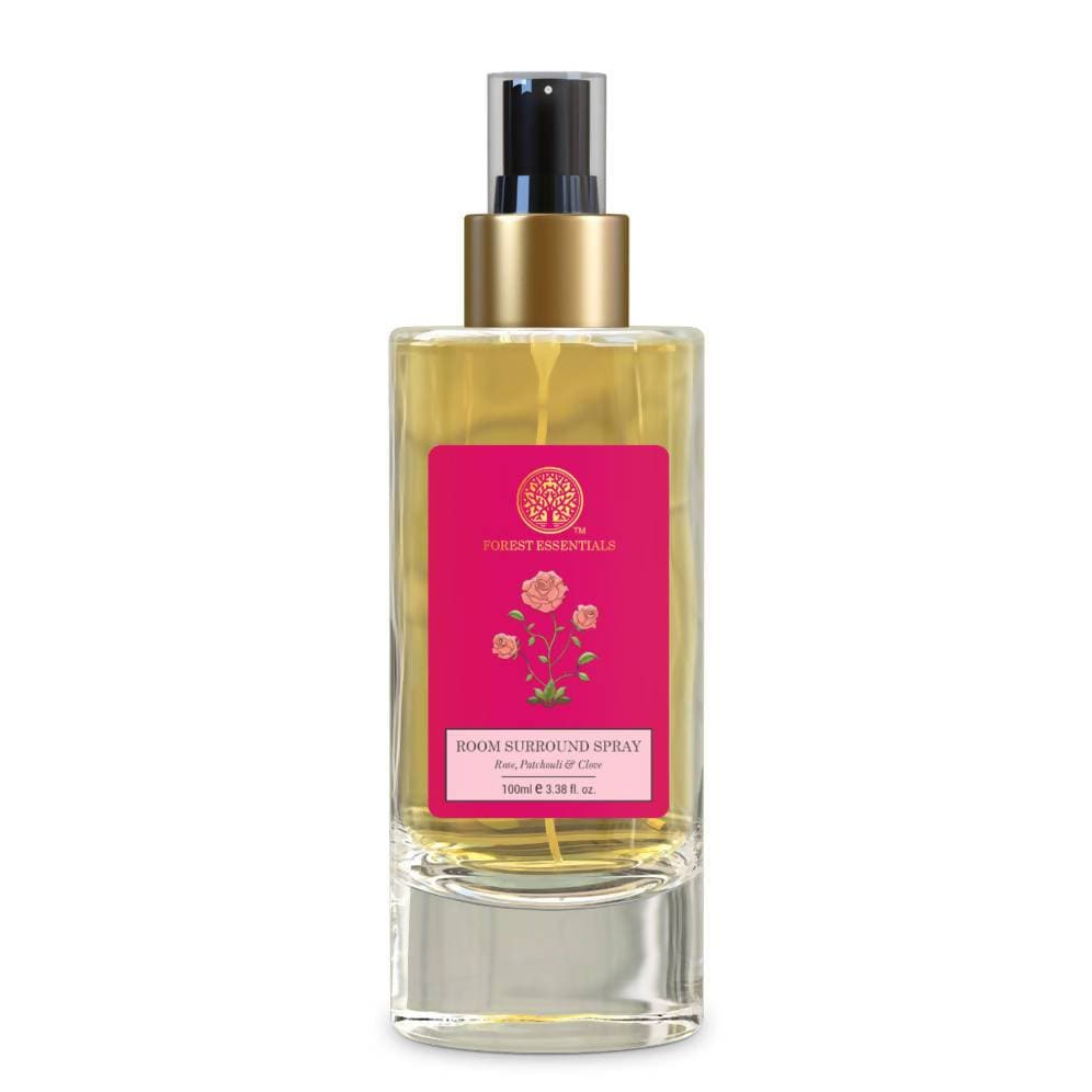 Forest Essentials Room Surround Spray Rose, Patchouli & Clove - Safuron