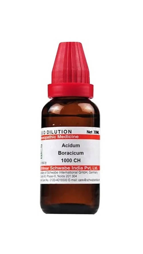 Dr. Willmar Schwabe India Acidum Boracicum Dilution Dr. Willmar Schwabe India Acidum Boracicum Dilution