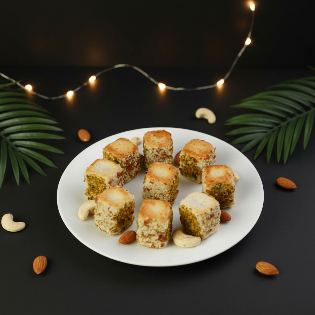 Agra Sweets Banjara Bake Badam Gulkand - Dista