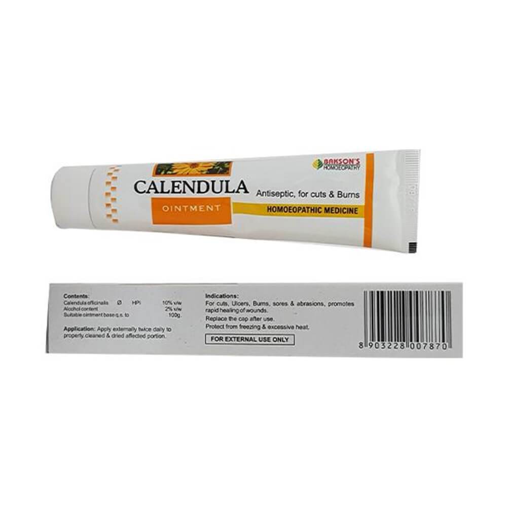 Bakson's Homeopathy Calendula Ointment Bakson's Homeopathy Calendula Ointment