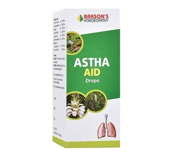 Bakson's Homeopathy Astha Aid Drops Bakson's Homeopathy Astha Aid Drops
