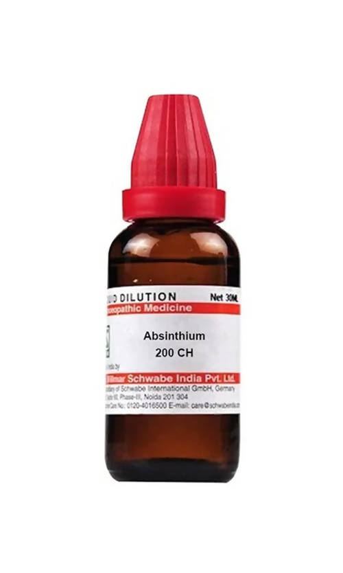 Dr. Willmar Schwabe India Absinthium Dilution Dr. Willmar Schwabe India Absinthium Dilution