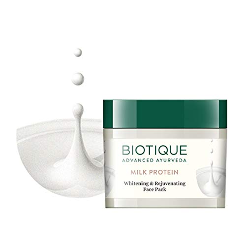 Biotique Advanced Ayurveda Bio Milk Protein Whitening & Rejuvenating Face Pack Biotique Advanced Ayurveda Bio Milk Protein Whitening & Rejuvenating Face Pack