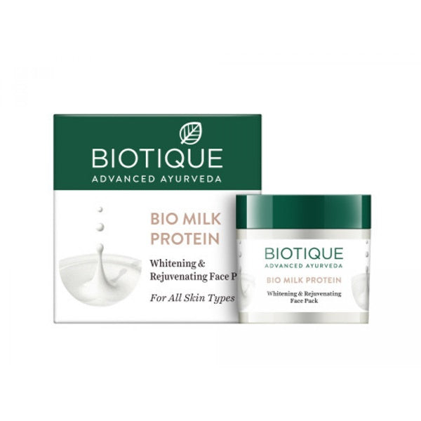 Biotique Advanced Ayurveda Bio Milk Protein Whitening & Rejuvenating Face Pack Biotique Advanced Ayurveda Bio Milk Protein Whitening & Rejuvenating Face Pack