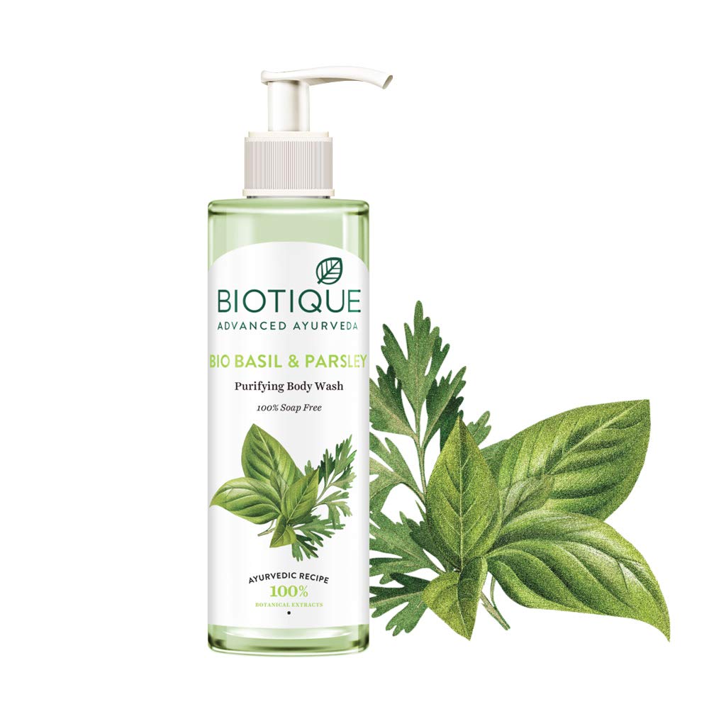 Biotique Bio Basil & Parsley Revitalizing Body Wash Biotique Bio Basil & Parsley Revitalizing Body Wash