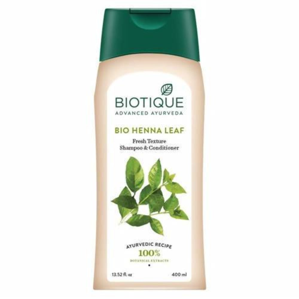 Biotique Bio Henna Leaf Fresh Texture Shampoo and Conditioner Biotique Bio Henna Leaf Fresh Texture Shampoo and Conditioner