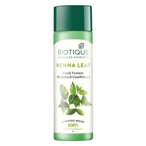 Biotique Bio Henna Leaf Fresh Texture Shampoo and Conditioner Biotique Bio Henna Leaf Fresh Texture Shampoo and Conditioner