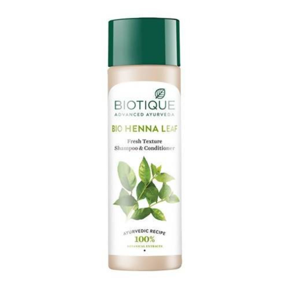 Biotique Bio Henna Leaf Fresh Texture Shampoo and Conditioner Biotique Bio Henna Leaf Fresh Texture Shampoo and Conditioner