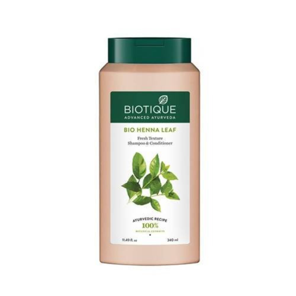 Biotique Bio Henna Leaf Fresh Texture Shampoo and Conditioner Biotique Bio Henna Leaf Fresh Texture Shampoo and Conditioner