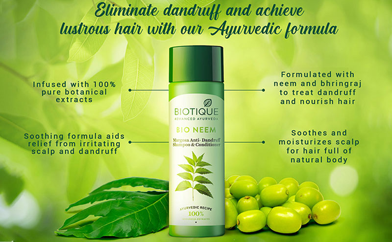 Biotique Bio/Fresh Neem Anti Dandruff Shampoo & Conditioner Biotique Bio/Fresh Neem Anti Dandruff Shampoo & Conditioner