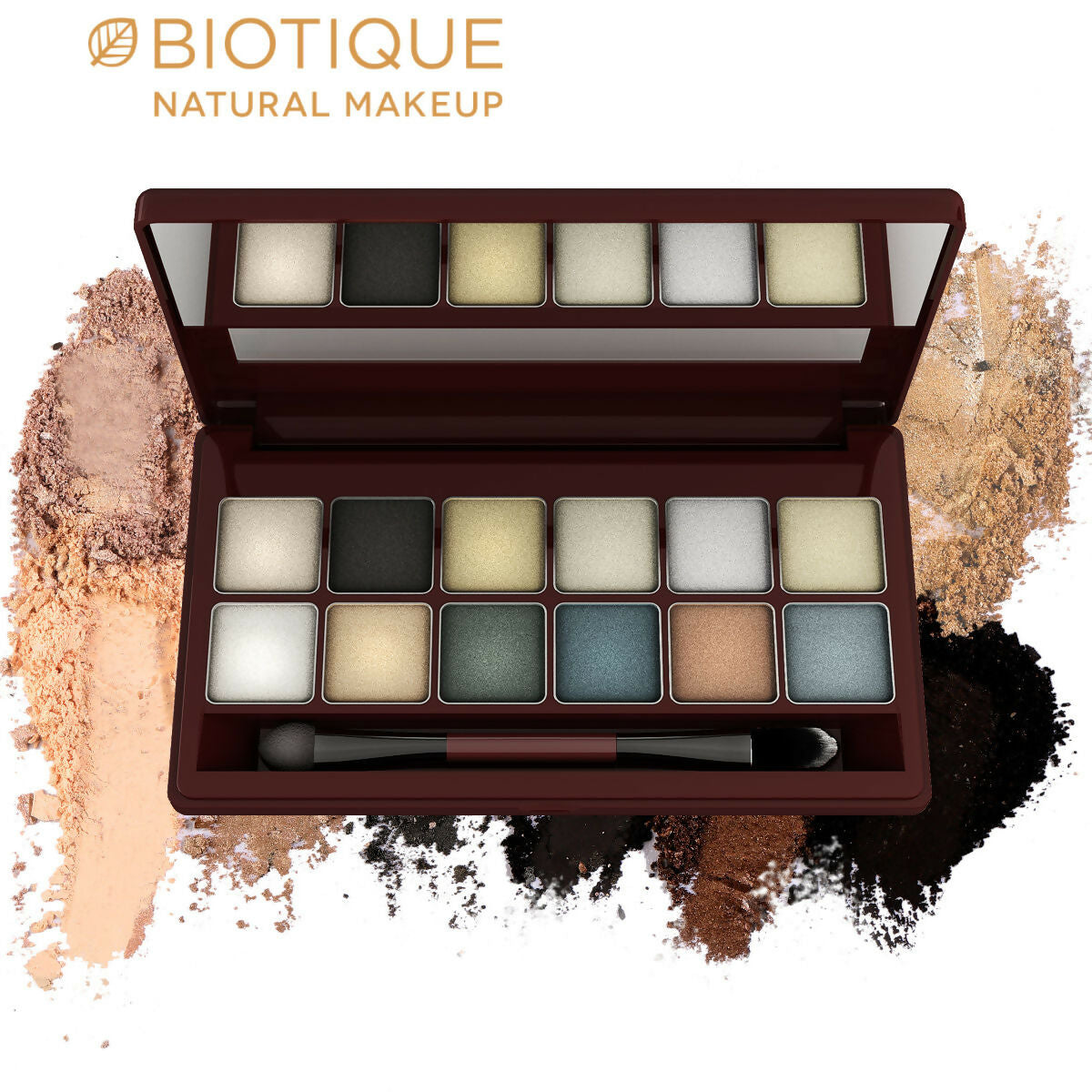 Biotique Diva Palette Eye Shadow - Forest Shimmers Biotique Diva Palette Eye Shadow - Forest Shimmers