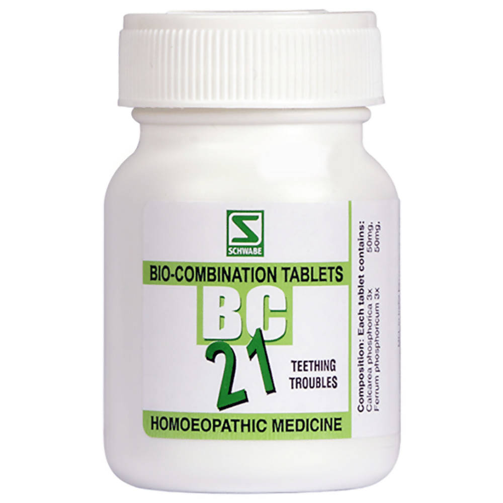 Dr. Willmar Schwabe India Bio-Combination 21 (BC 21) Tablet - Safuron Naturals