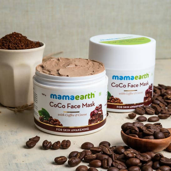 Mamaearth CoCo Face Mask with Coffee & Cocoa for Skin Awakening Mamaearth CoCo Face Mask with Coffee & Cocoa for Skin Awakening