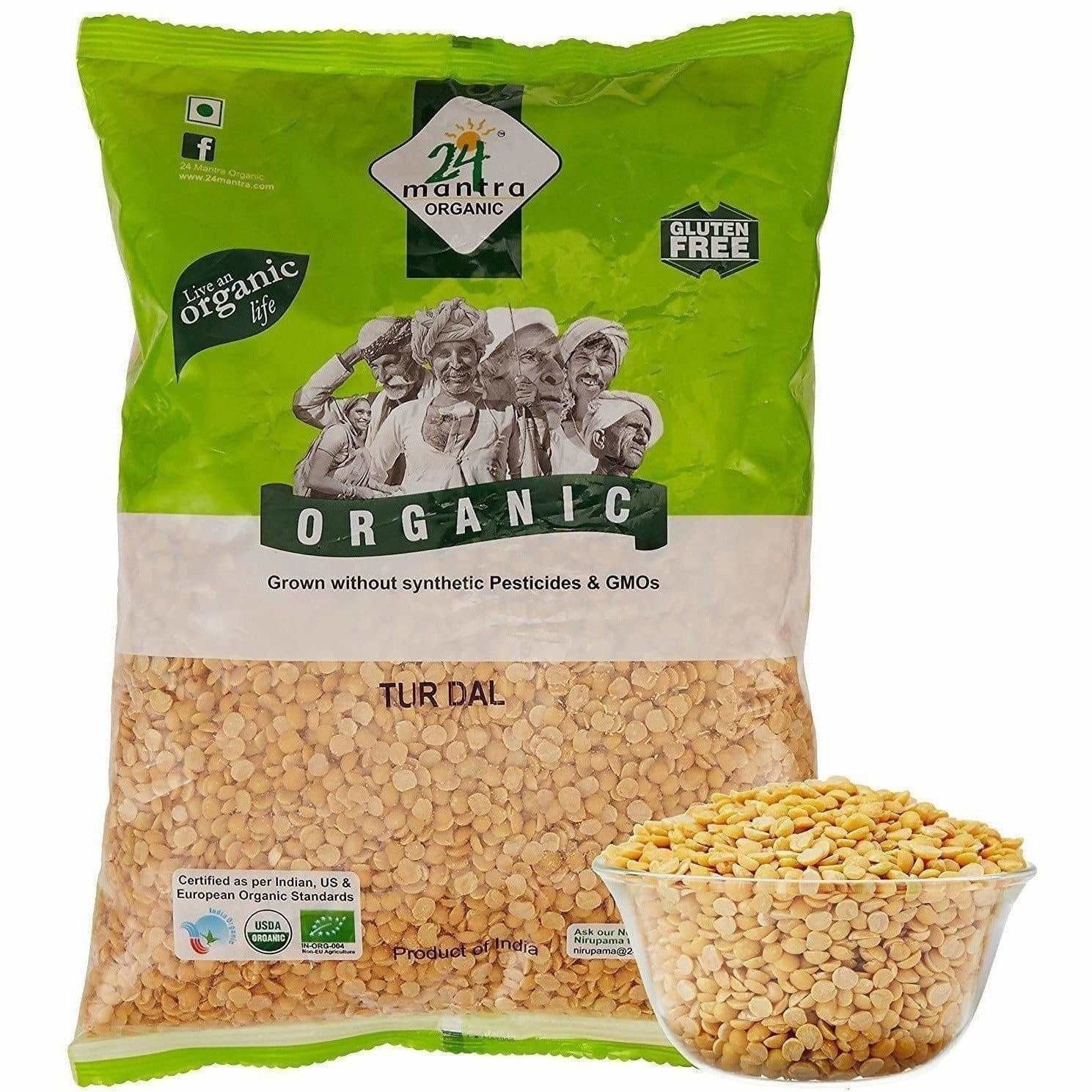 24 Mantra Organic Tur Dal 24 Mantra Organic