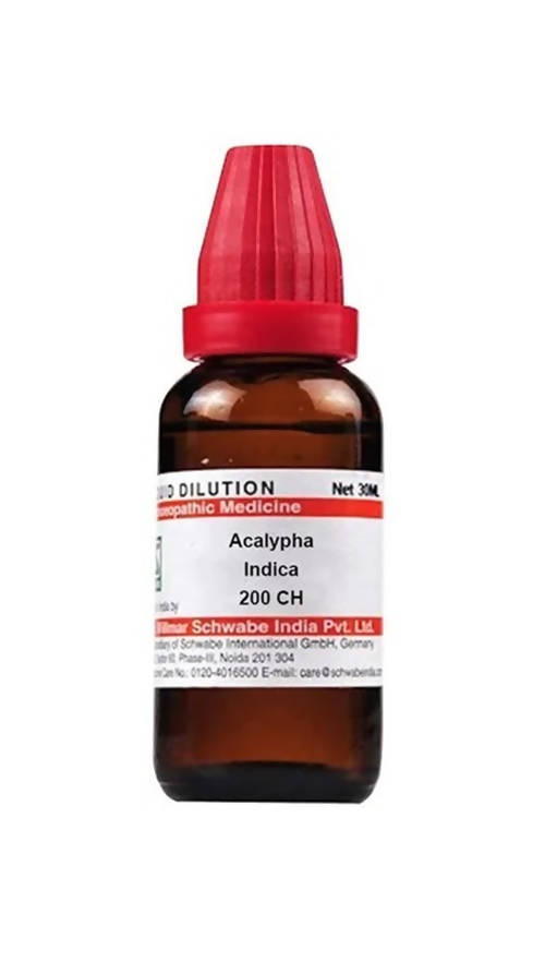 Dr. Willmar Schwabe India Acalypha Indica Dilution Dr. Willmar Schwabe India Acalypha Indica Dilution