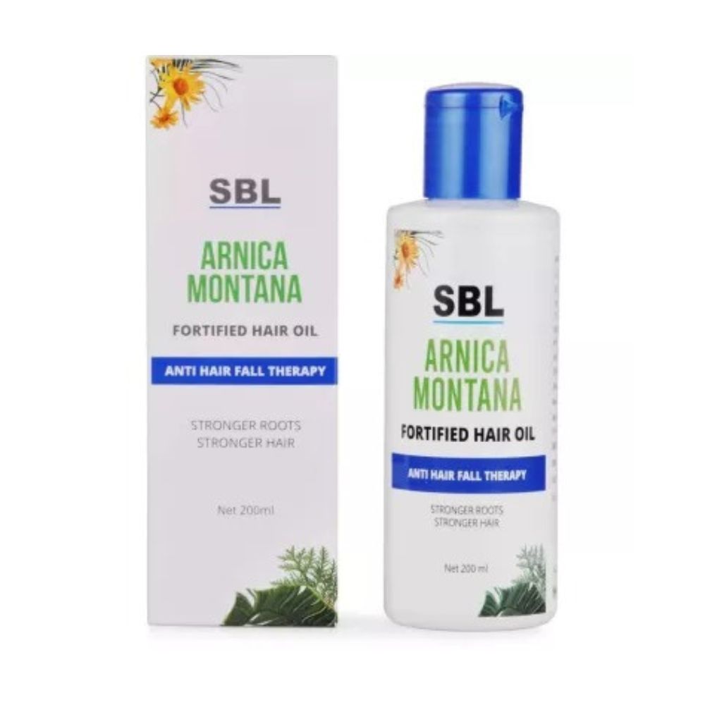 SBL Homeopathy Arnica Montana Fortified Hair Oil SBL Pvt. Ltd.