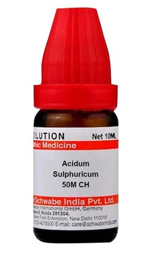 Dr. Willmar Schwabe India Acidum Sulphuricum Dilution Dr. Willmar Schwabe India Acidum Sulphuricum Dilution