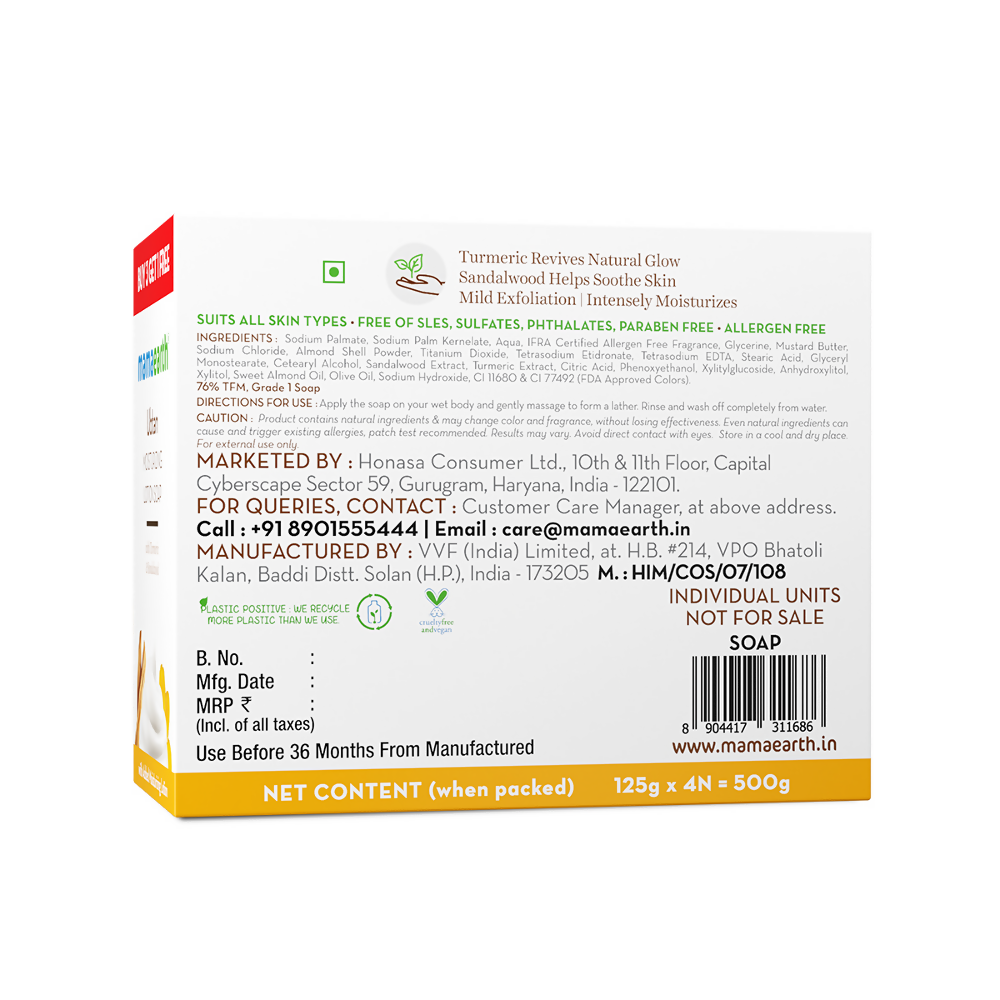 Mamaearth Ubtan Moisturizing Lotion Soap (Buy 3 Get 1 Free) Mamaearth Ubtan Moisturizing Lotion Soap (Buy 3 Get 1 Free)