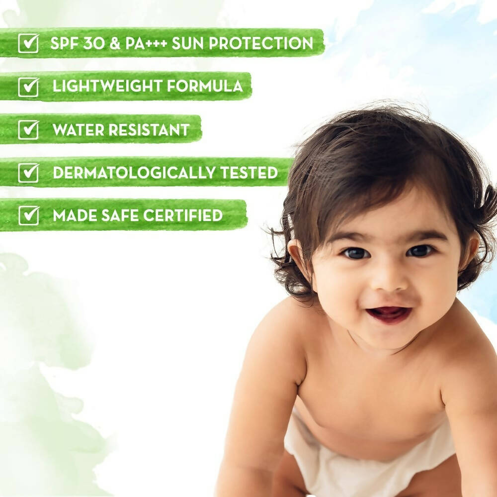 Mamaearth Milky Soft Mineral Based Sunscreen SPF 30 & PA+++ With Oats, Milk and Calendula Mamaearth Milky Soft Mineral Based Sunscreen SPF 30 & PA+++ With Oats, Milk and Calendula