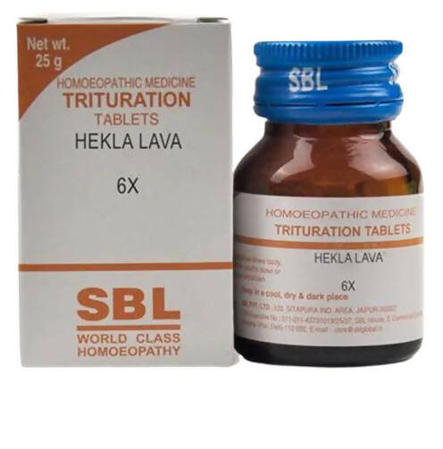 SBL Homeopathy Hekla Lava Trituration Tablets SBL Homeopathy Hekla Lava Trituration Tablets