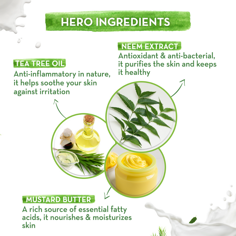 Mamaearth Neem Moisturizing Lotion Soap (Buy 3 Get 1 Free) Mamaearth Neem Moisturizing Lotion Soap (Buy 3 Get 1 Free)