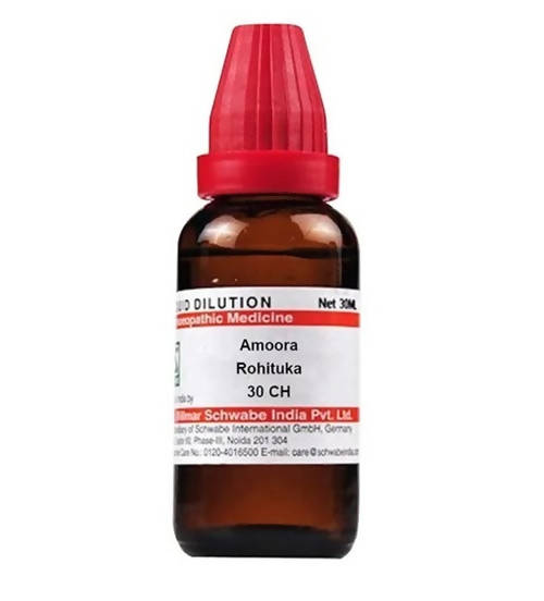 Dr. Willmar Schwabe India Amoora Rohituka Dilution Dr. Willmar Schwabe India Amoora Rohituka Dilution