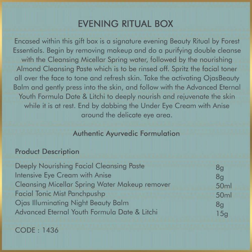Forest Essentials Evening Ritual Gift Box Forest Essentials Evening Ritual Gift Box