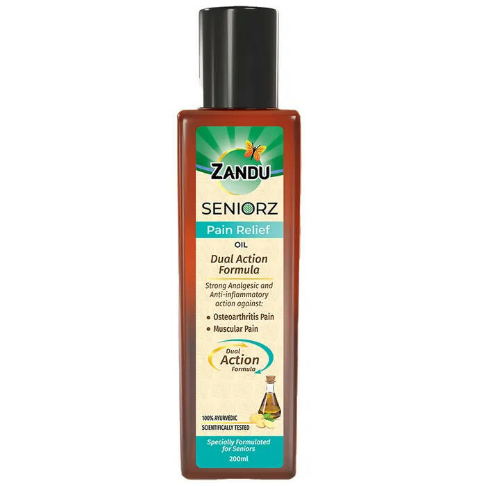 Zandu Seniorz Pain Relief Oil - safuroncart